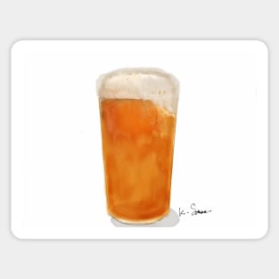 Frosty Beer Sticker